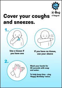 ebug coughs and sneezes poser advice